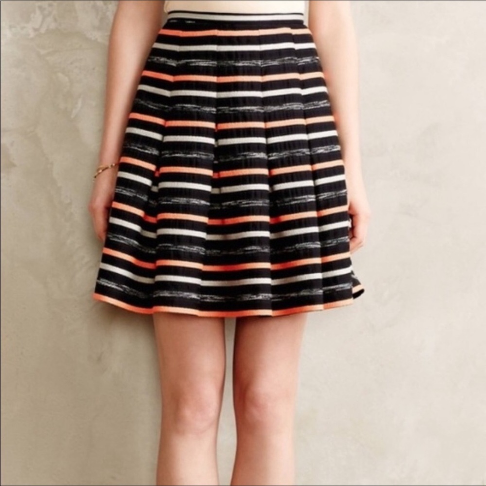 ANTHROPOLOGIE HD IN PARIS Striped Skirt - Picture 3 of 9